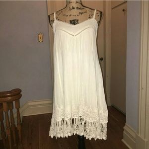 Free People ivory dress size Small - Worn Once!